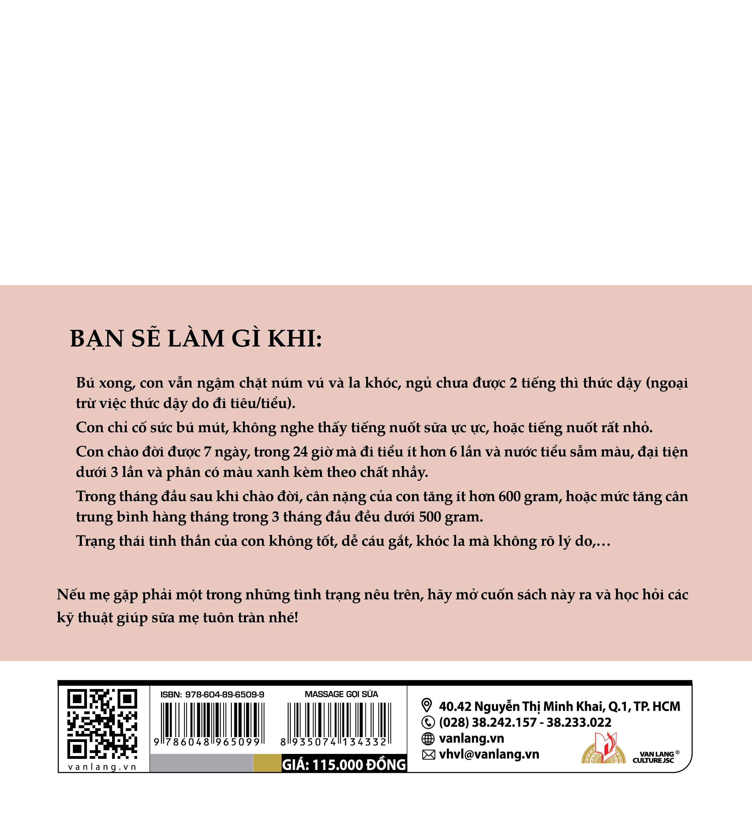 Chăm Sóc Mang Thai Và Ở Cữ - Vanlangbooks