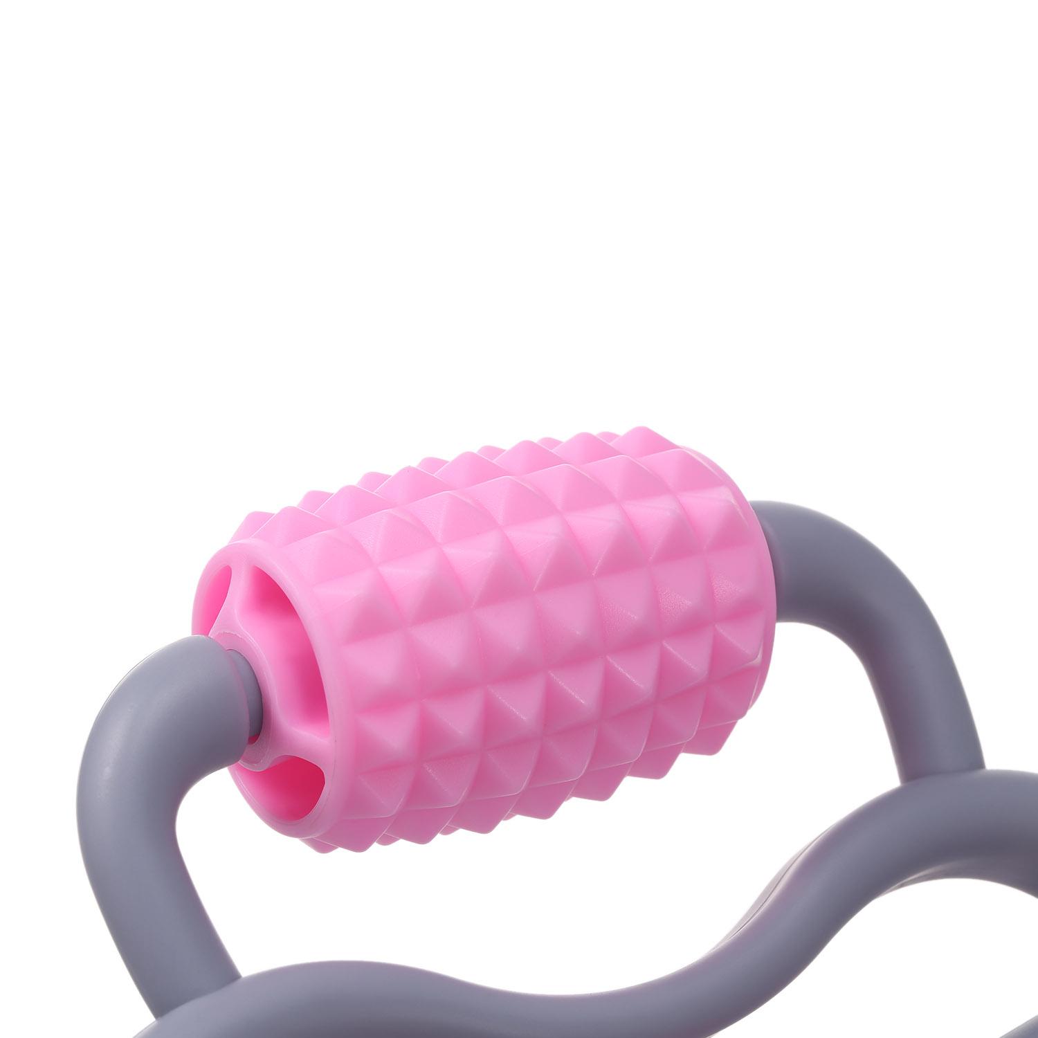 Máy mát xa chân 360 °với 5 con lăn độc lập, Thiết kế điểm nổi 3D, bằng nhựa ,giúp thư giãn, giảm đau cơ