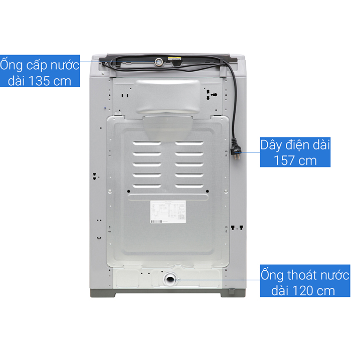 Máy Giặt Inverter LG T2108VSPM2 (8kg) - Hàng Chính Hãng - Chỉ Giao Tại HCM