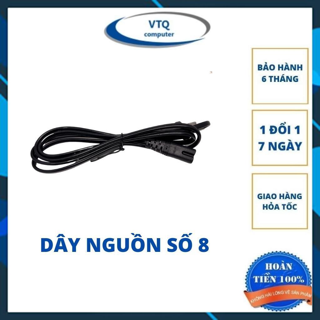 Dây nguồn zin số 8,dây nguồn 2 pin dài 1M 1.5M loại tốt 2 chấu.vtq.computer