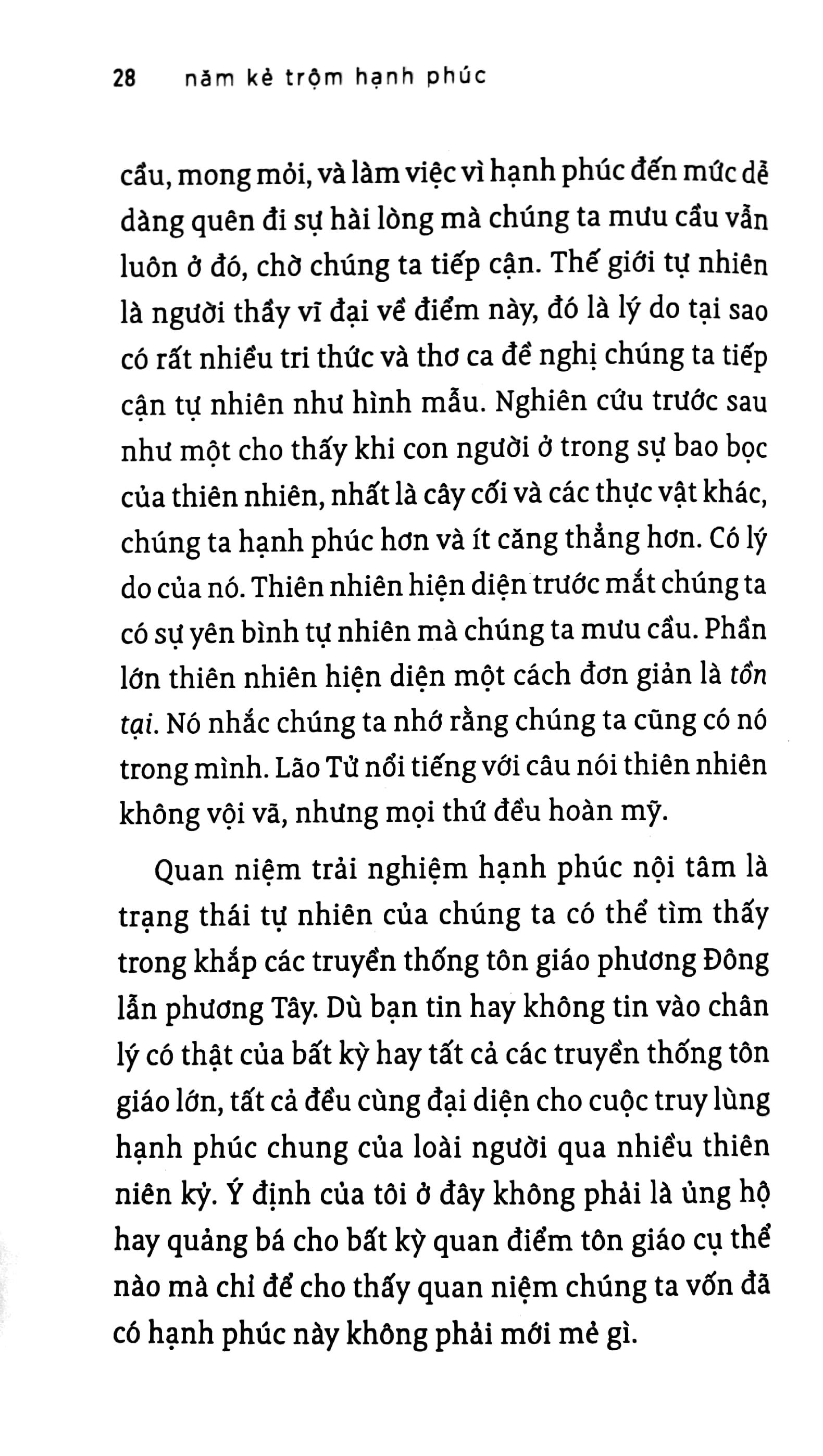 Năm Kẻ Trộm Hạnh Phúc