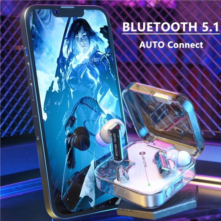 Tai nghe không dây gaming Bluetooth 5.1 WEKOME V51