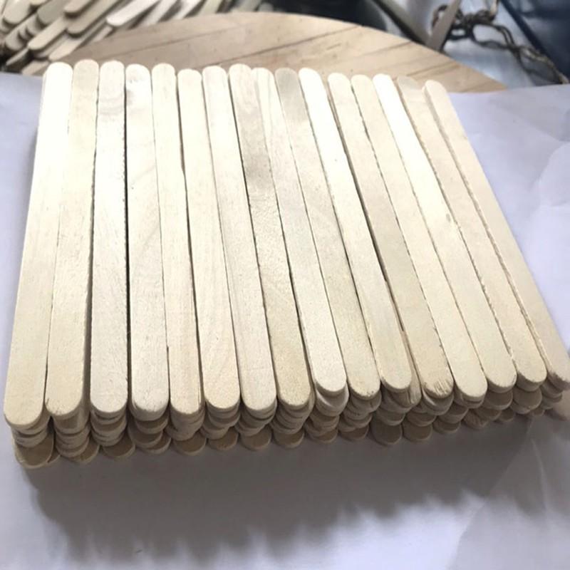 Que Kem Gỗ , Đè Lưỡi, Que Tròn Làm Mô Hình Handmade