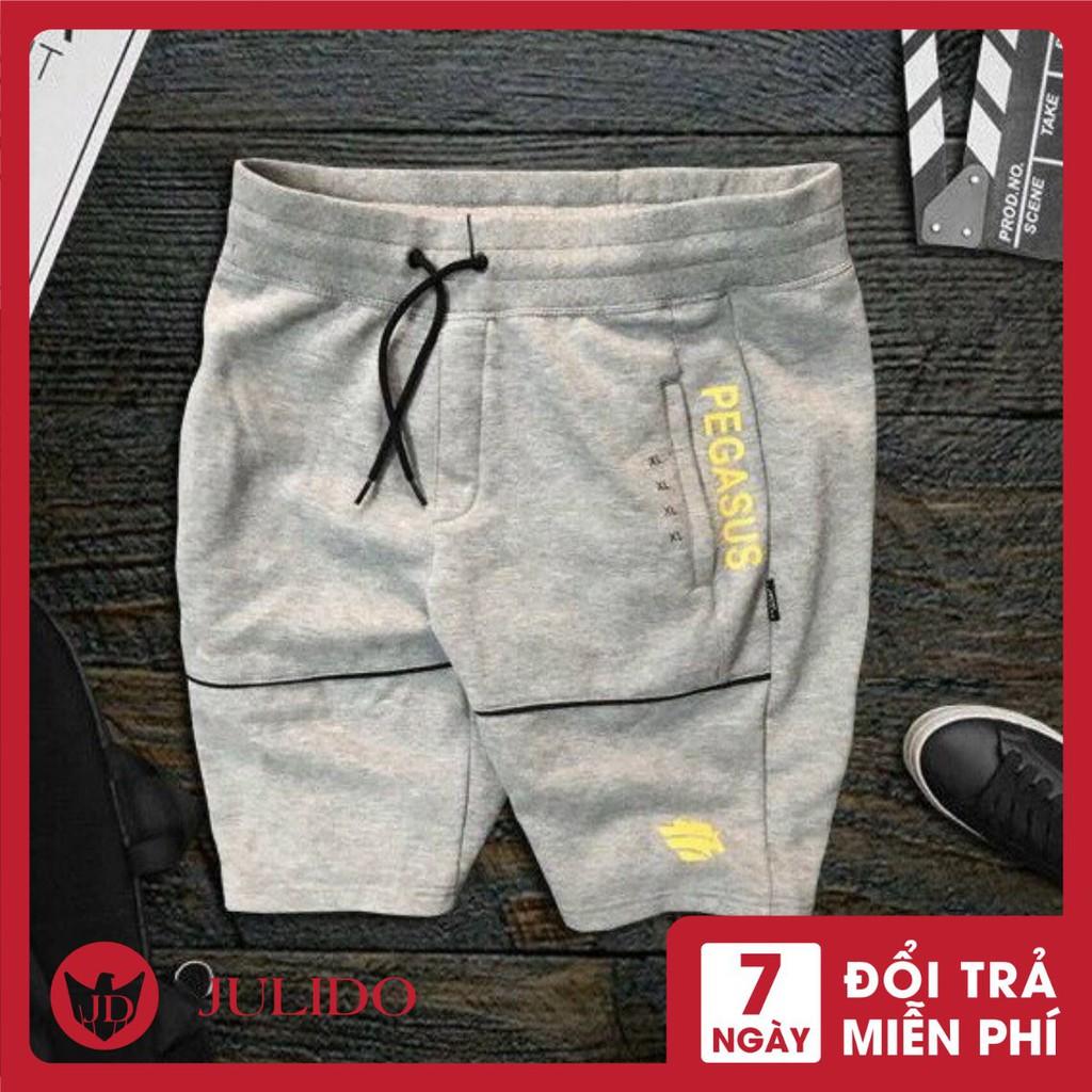 Quần short thể thao nam chất thun nỉ VNXK- quần short thun