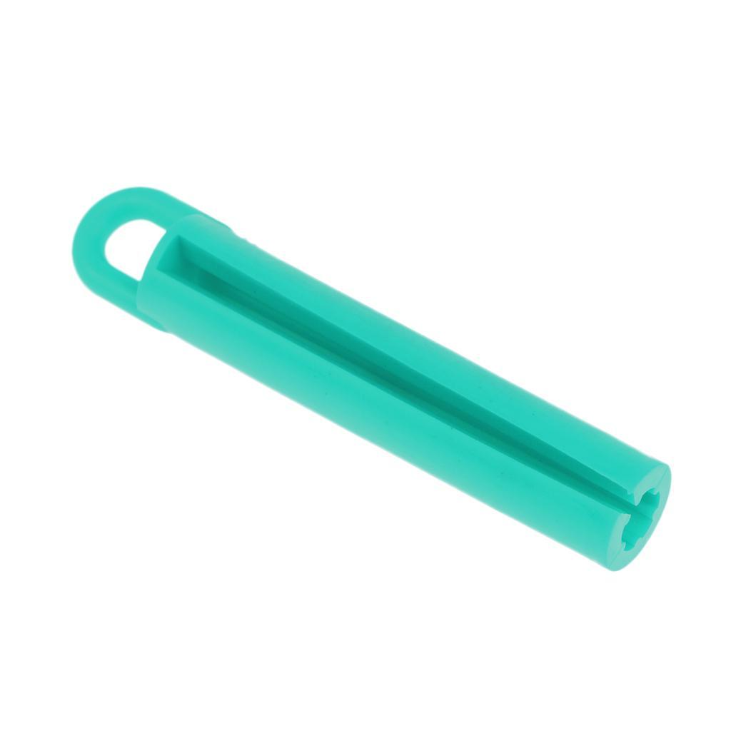 8xProfessional Pool Snooker Billiard Cue Tip Rubber Hang Clamp Holder Green