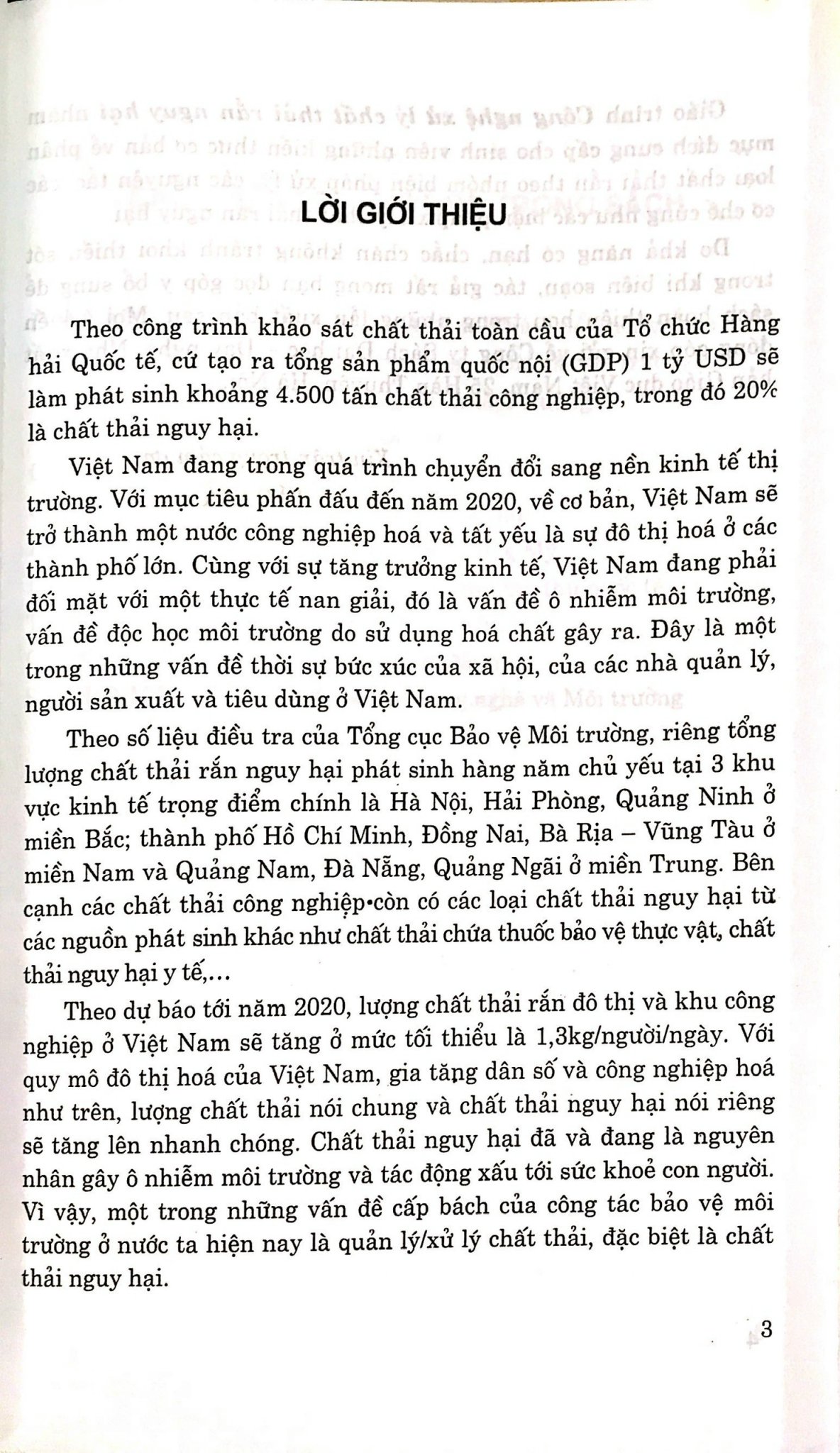 Giáo Trình Công Nghệ Xử Lý Chất Thải Rắn Nguy Hại