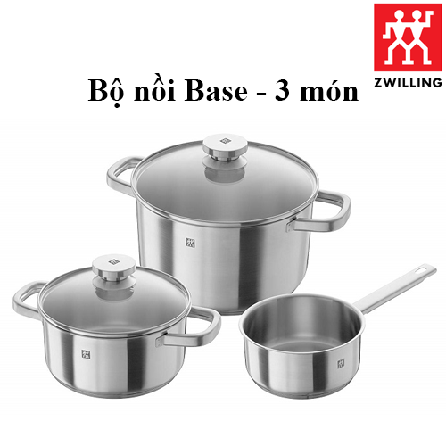 ZWILLING - Bộ nồi Base - 3 món