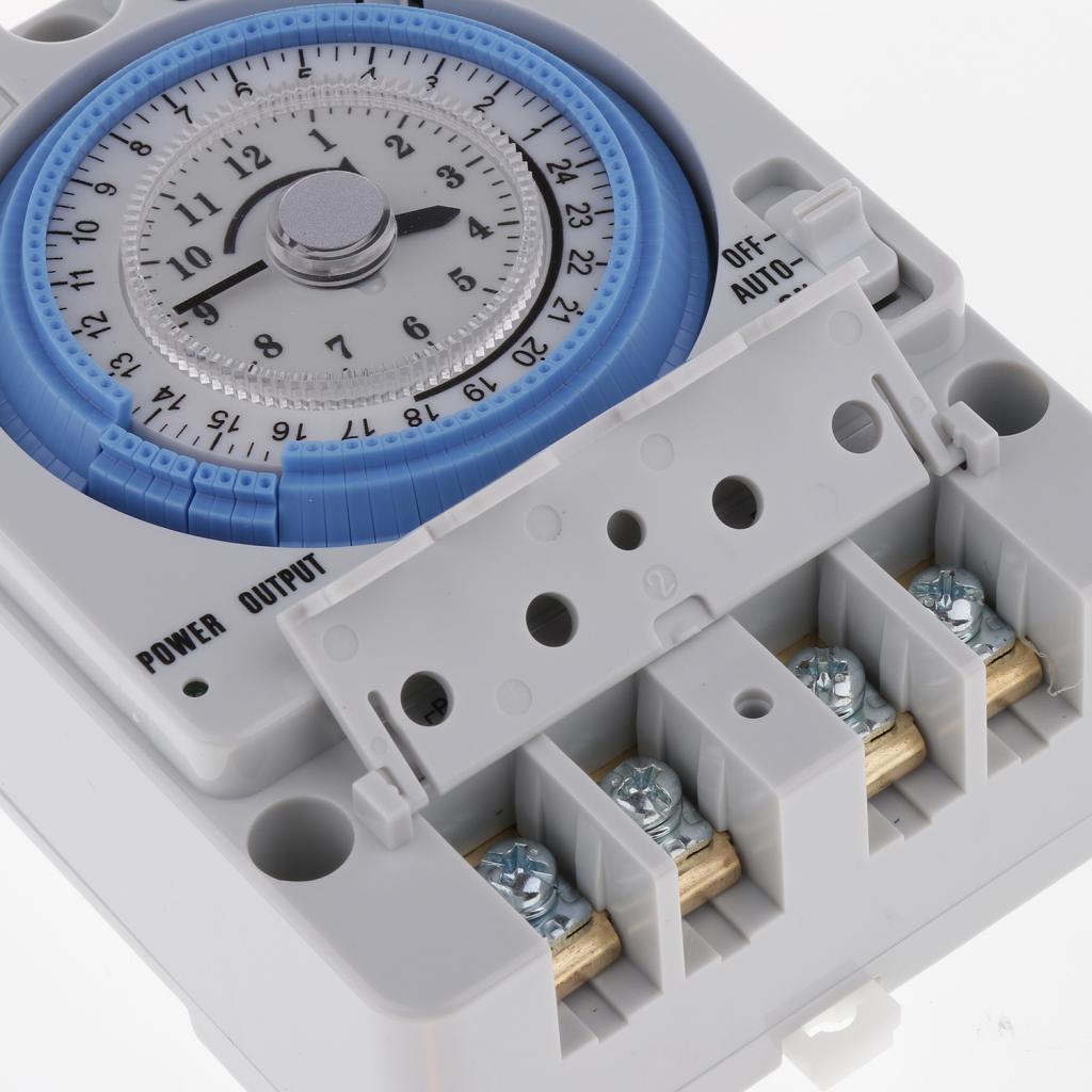 Analog Time Switch for Outdoors, Socket Switch,