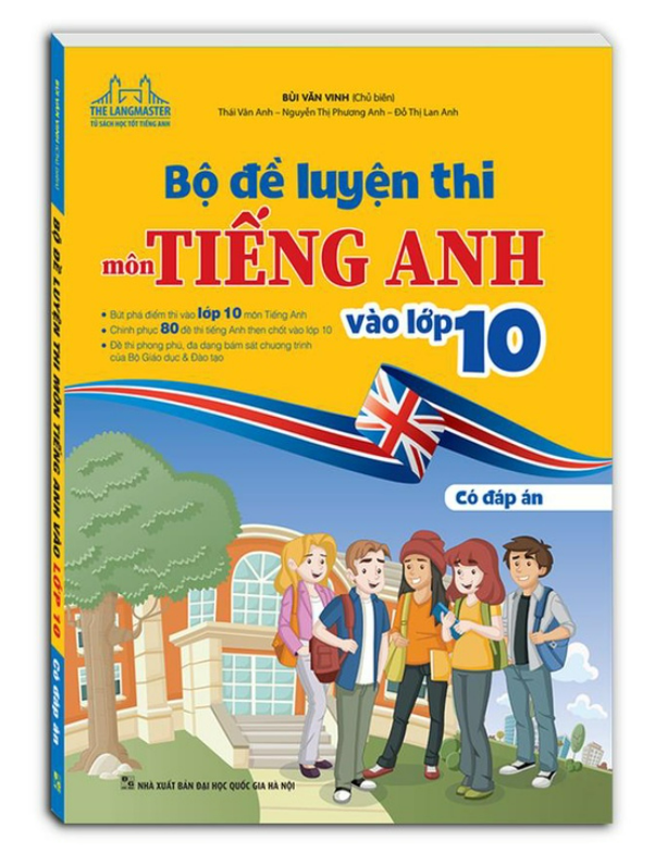 Sách - Bộ đề luyện thi môn tiếng anh vào lớp 10