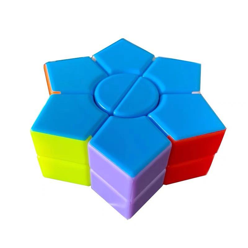 Đồ chơi rubic biến thể 2 lớp 6 cánh - Rubik Biến Thể 2-Layer Super Square-1 Star