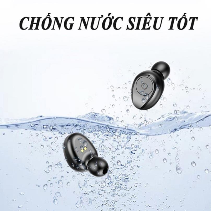 Tai Nghe Bluetooth Amoi F9 Cảm Ứng Vân Tay, Cách Âm Chống Ồn - Hàng Chính Hãng