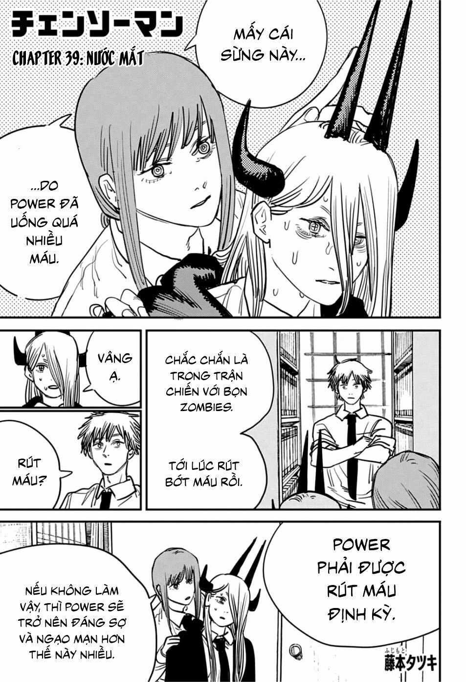 chainsaw man - thợ săn quỷ chapter 39 1