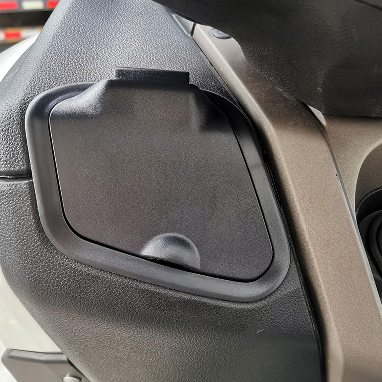 Wear resistant motorbike accessories easy install Black