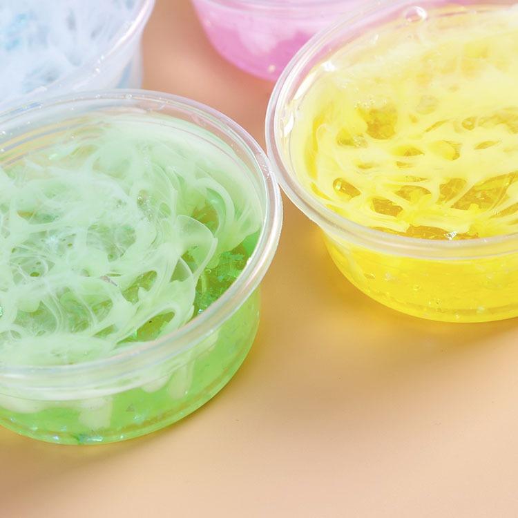 1 hộp Slime nhũ thạch băng hang động kim tuyến nhiều màu chất nhờn ma quái (SLAM TÁCH LẺ)