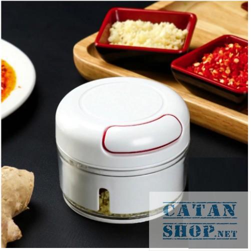 Dụng cụ xay tỏi ớt cầm tay đa năng, Cối xay thực phẩm kéo dây, Xay tỏi ớt Mini Food Chopper, siêu tiện dụng-GD265-XayToi