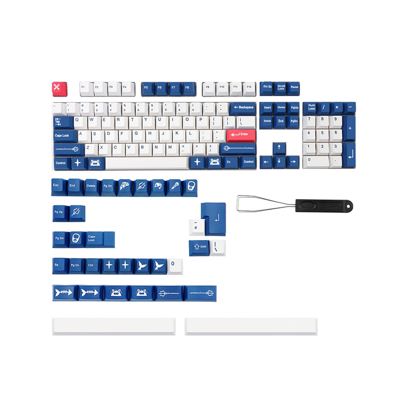 138-Key PBT Cherry for K65 K70 + Mechanical Keyboards