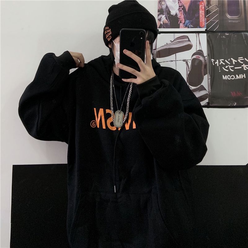 Áo hoodie nỉ bông form rộng Unisex HD266