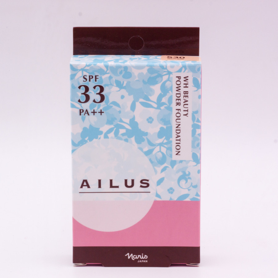 Phấn nền sáng da Naris Ailus WH Beauty Powder Foundation