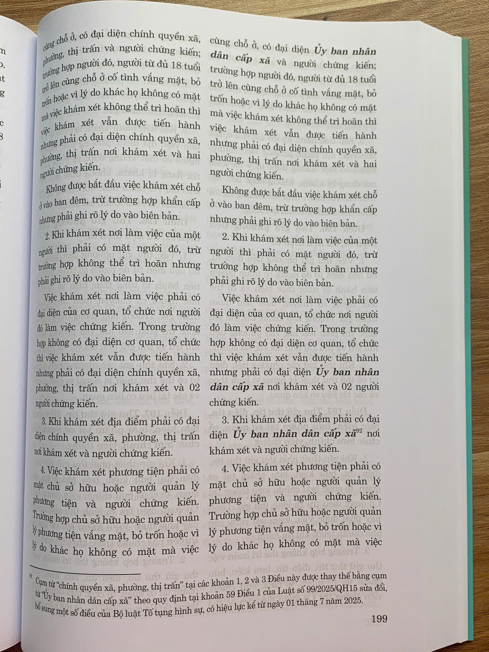 So sánh Bộ luật Tố tụng hình sự năm 2015 qua các lần sửa đổi, bổ sung (năm 2021, 2024, 2025)