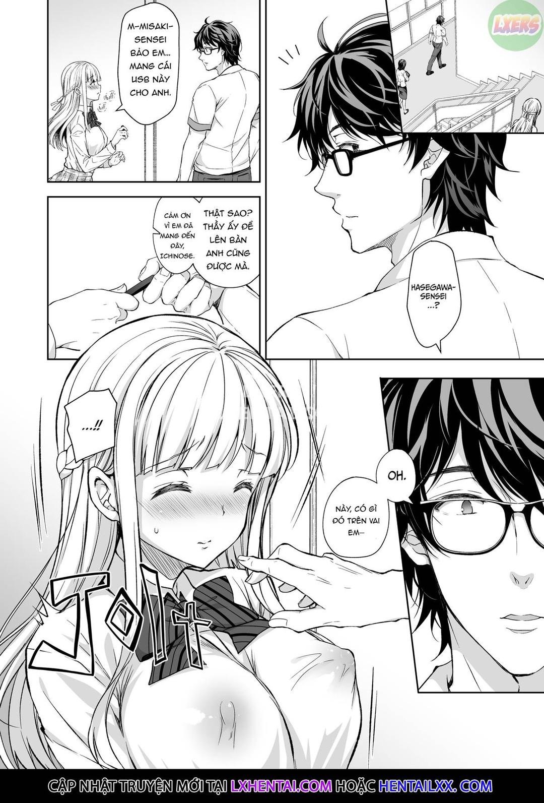 cô nàng không đứng đắn – các giáo viên khác đã cướp lấy trinh tiết của tôi… chapter 4.5 13