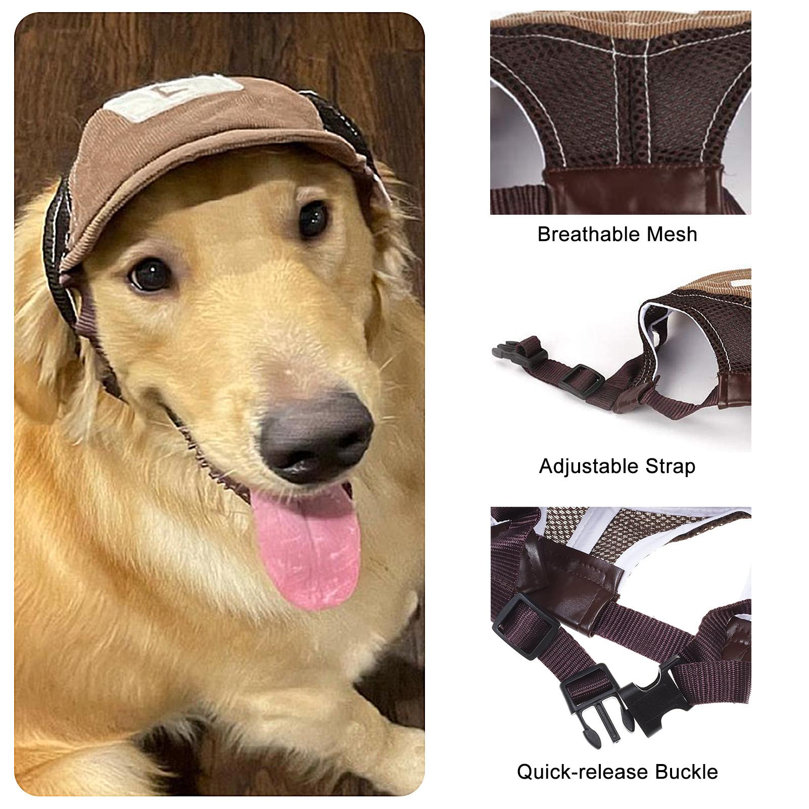 Mũ Bóng Chày Chữ G Có Thể Điều Chỉnh Cho Vật Nuôi