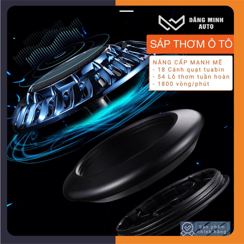 Sáp thơm ô tô mẫu UFO năng lượng mặt trời, máy khếch tán sáp thơm xoay toả hương cho xe hơi ST20