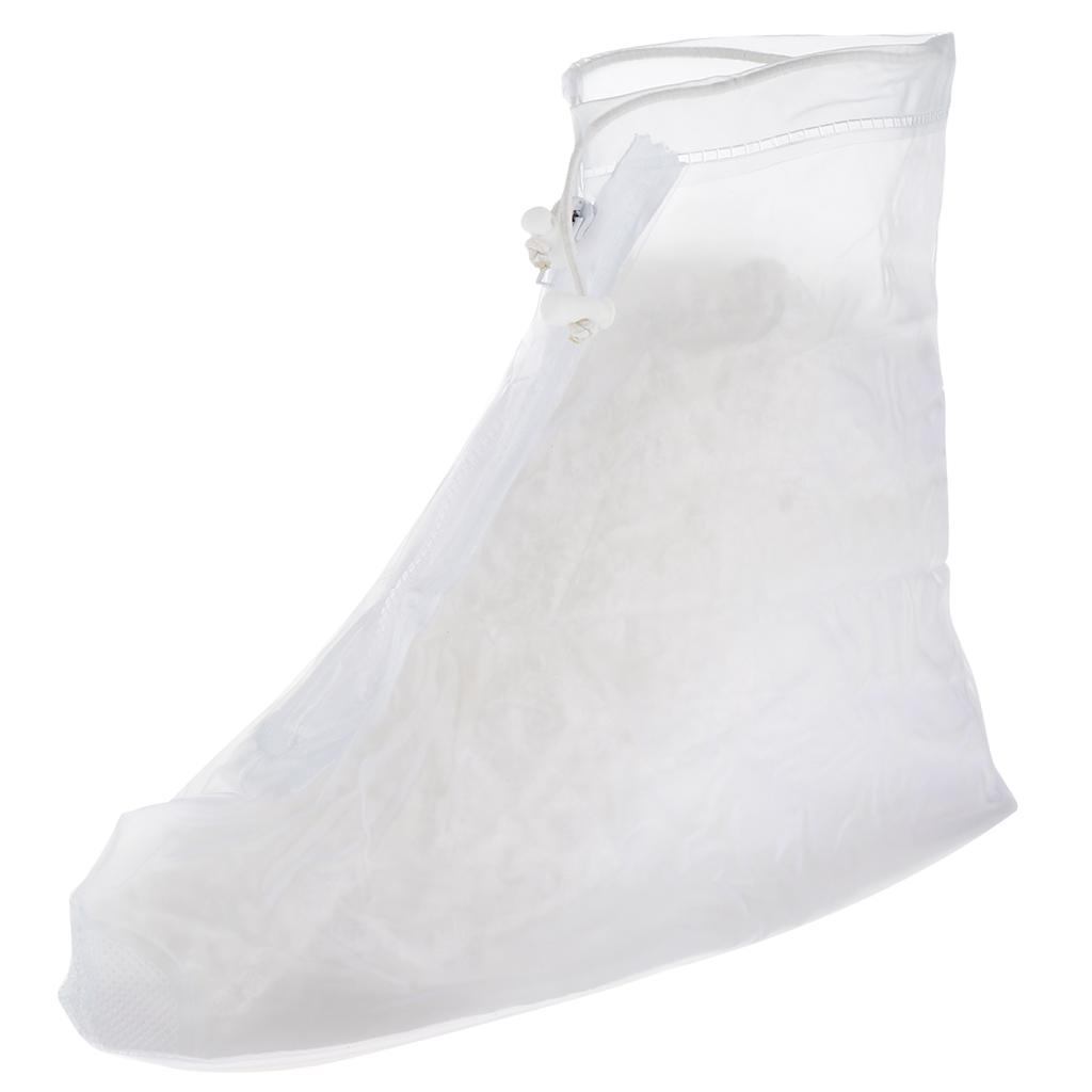 1 Pair Waterproof Rain Boot Cover Reusable Slip Resistant Shoe Covers S
