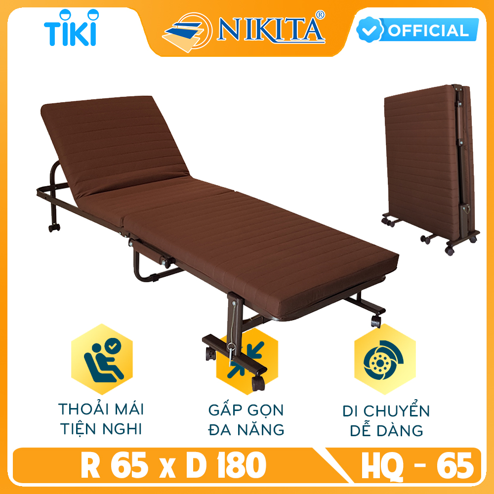 Giường gấp kiểu dáng hàn quốc Nikita NKT-HQ65