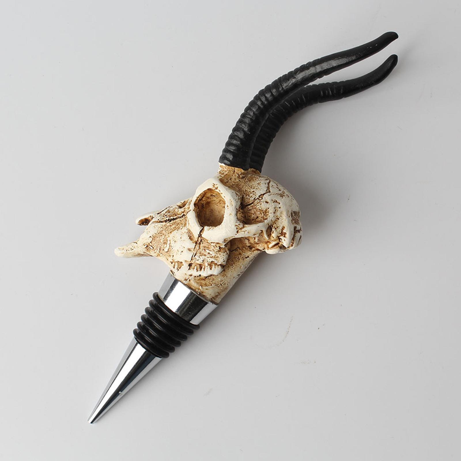 Animal Skull Red Wine Bottle Stopper Wine Bottle Corks for Wedding Leakproof