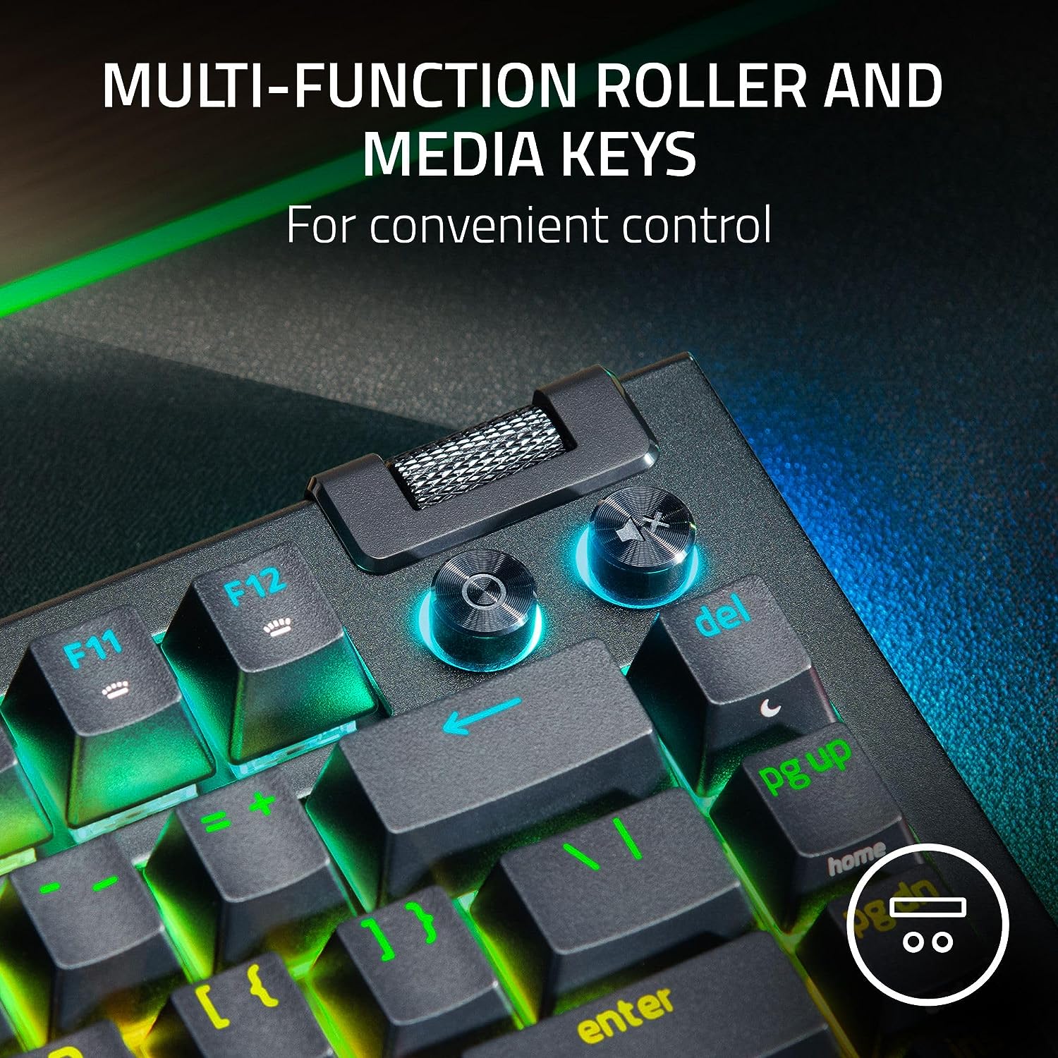 Bàn phím Razer BlackWidow V4 75% - Hotswappable Mechanical Gaming Keyboard_Mới, hàng chính hãng, bảo hành 24 tháng