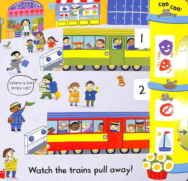 Busy Trains (Campbell Busy Books 59)