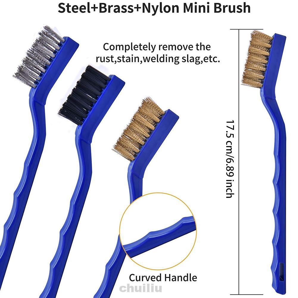 Set 10 Cọ Vệ Sinh Xe Ô Tô Đa Năng