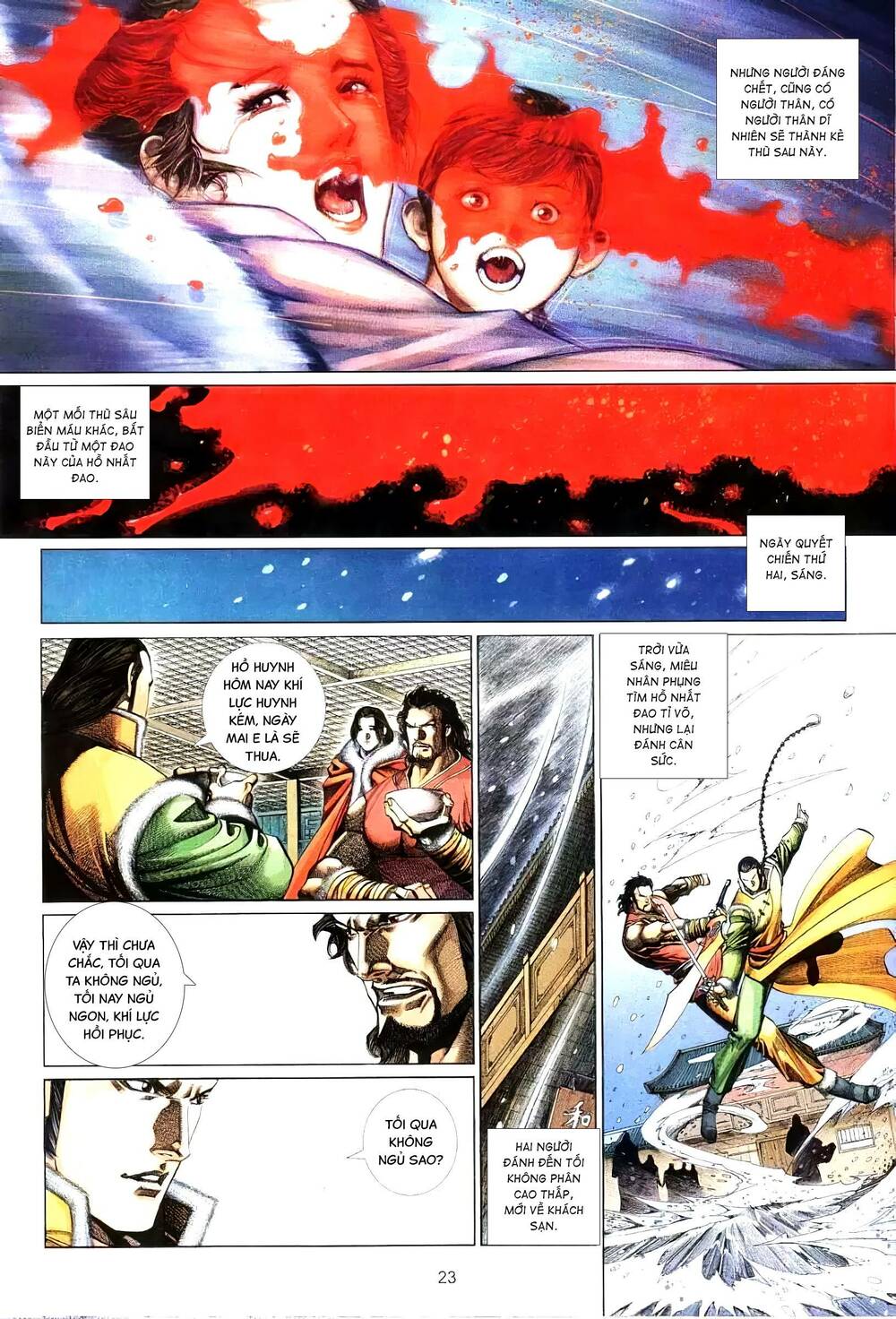 tuyết sơn phi hồ - mã vinh thành chapter 4 9