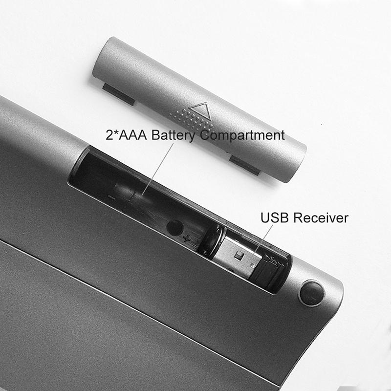 Bàn Phím Không Dây 2.4GHz Với Số Bàn Di Chuột Chuột 2 Trong 1 Mỏng Bàn Phím Số Cho Android Windows Máy Tính Để Bàn Laptop tivi Box