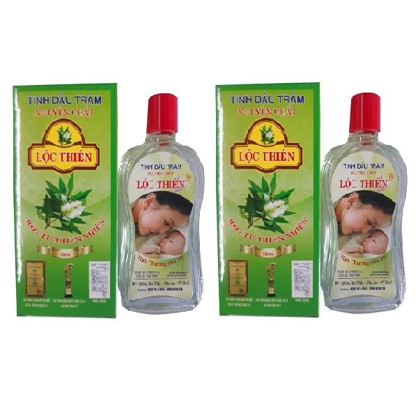 2 Hộp tinh dầu tràm Lộc Thiên 50ml Loại Đặt Biệt