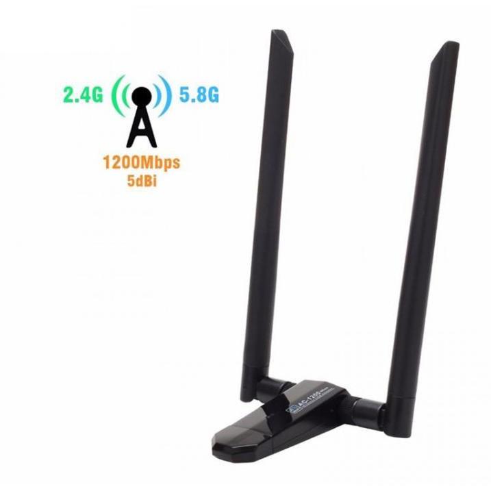 Bộ Thu Wifi Không Dây Cho Máy Tính Kèm 2 Anten
