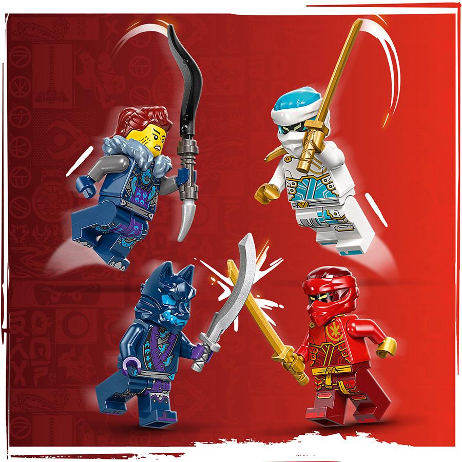 Đồ Chơi Lắp Ráp Chiến Giáp Lửa Dành Cho Kai LEGO NINJAGO 71808 (322 chi tiết)