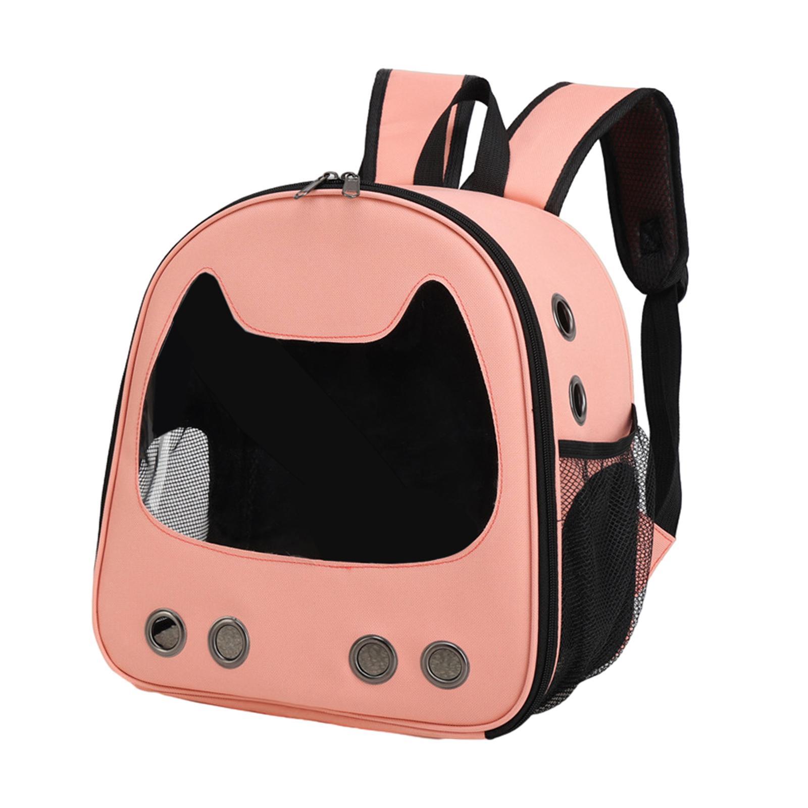 Pet Carrier Backpack Dog Backpack Folding Oxford Cloth Kitty Breathable Portable Durable Pet Carrying Bag for Walking Hiking Fishing Outdoor