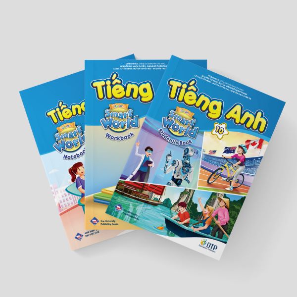 Tiếng Anh 10 i-Learn Smart World trọn bộ (Sách học sinh, Sách bài tập, Vở ghi chép)