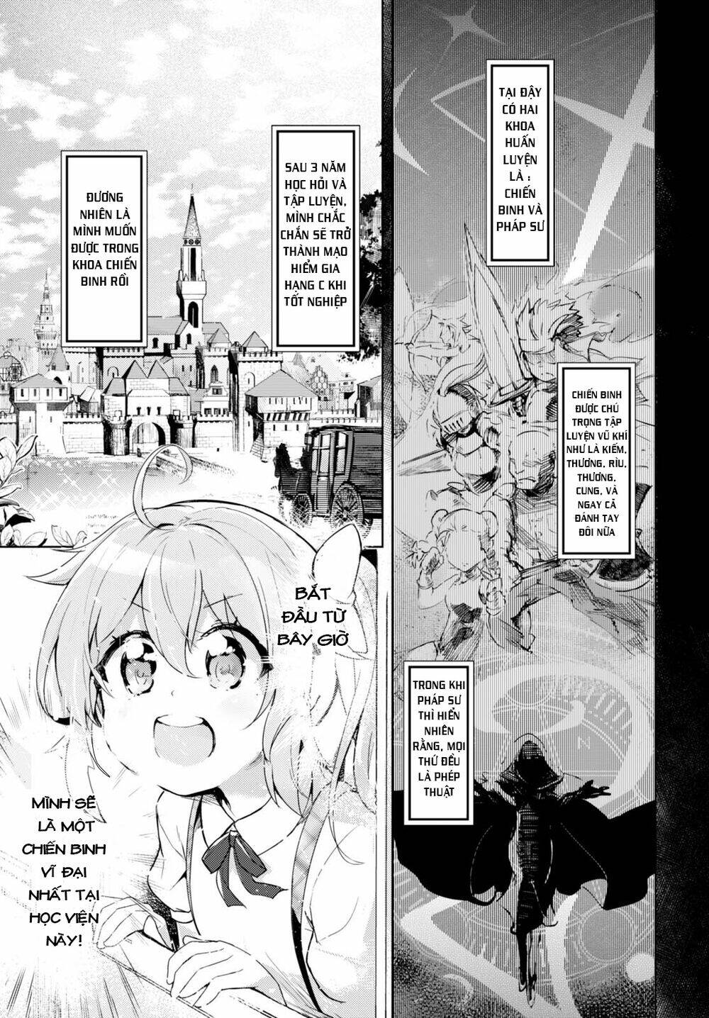 kenshi o mezashite nyugaku shitanoni maho tekisei 9999 nandesukedo!? chapter 1 11