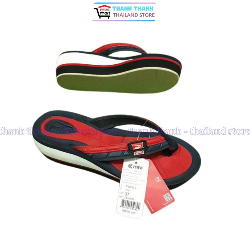 Dép xỏ ngón nữ Thái Lan Kito KWE 756 , đế cao 5cm, siêu nhẹ, siêu bền