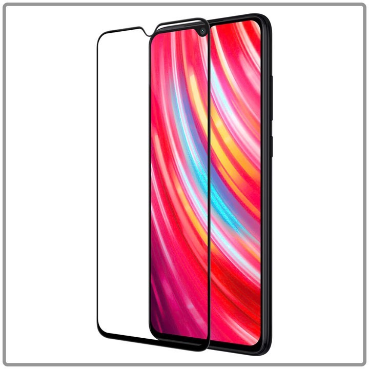 Kính cường lực Nillkin CP+ PRO cho Xiaomi Redmi Note 8 Pro FULL viền đen - Hàng Nhập Khẩu