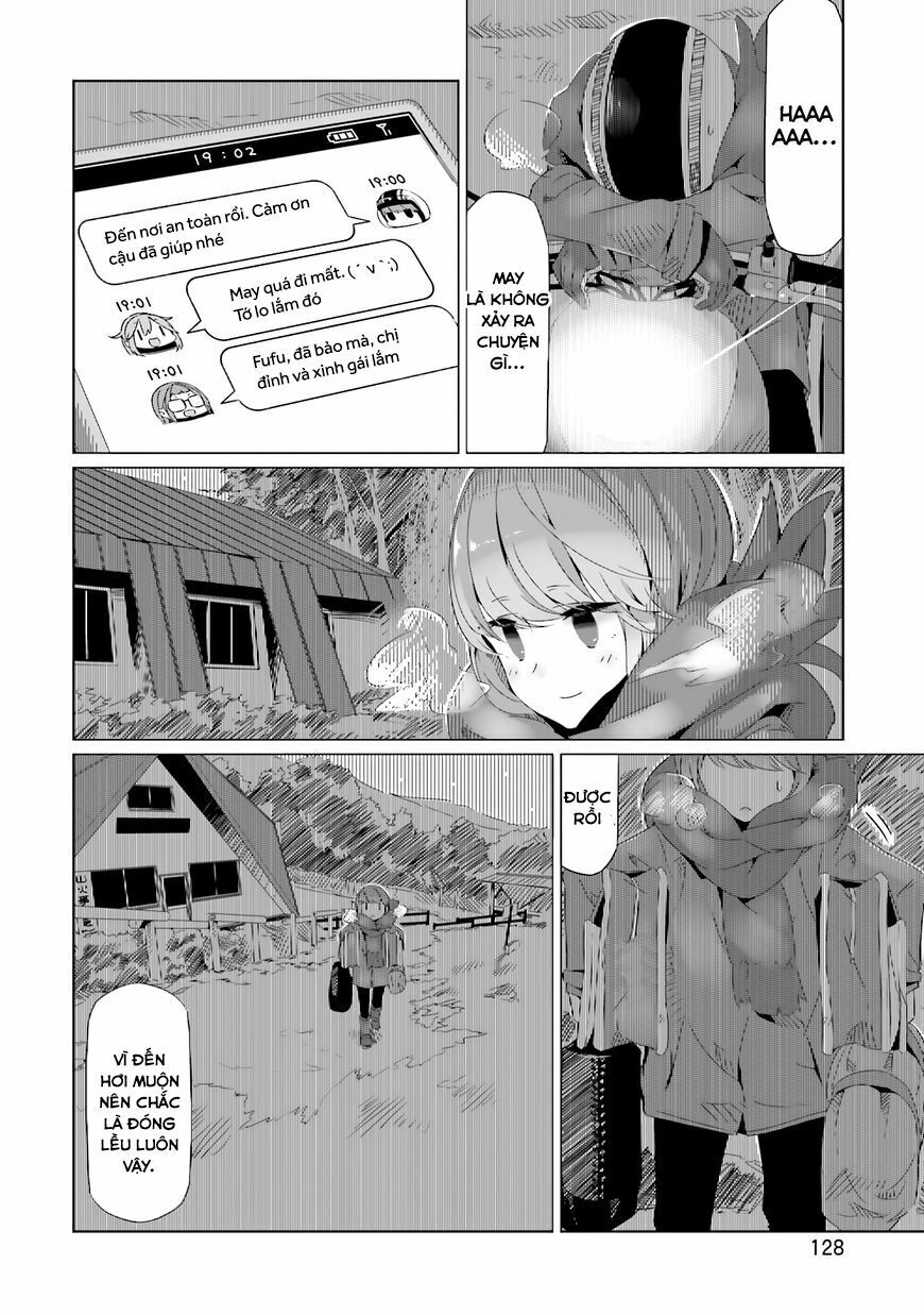 Laid-Back Camp Chapter 18: - Một mình trên đỉnh núi - Trang 8