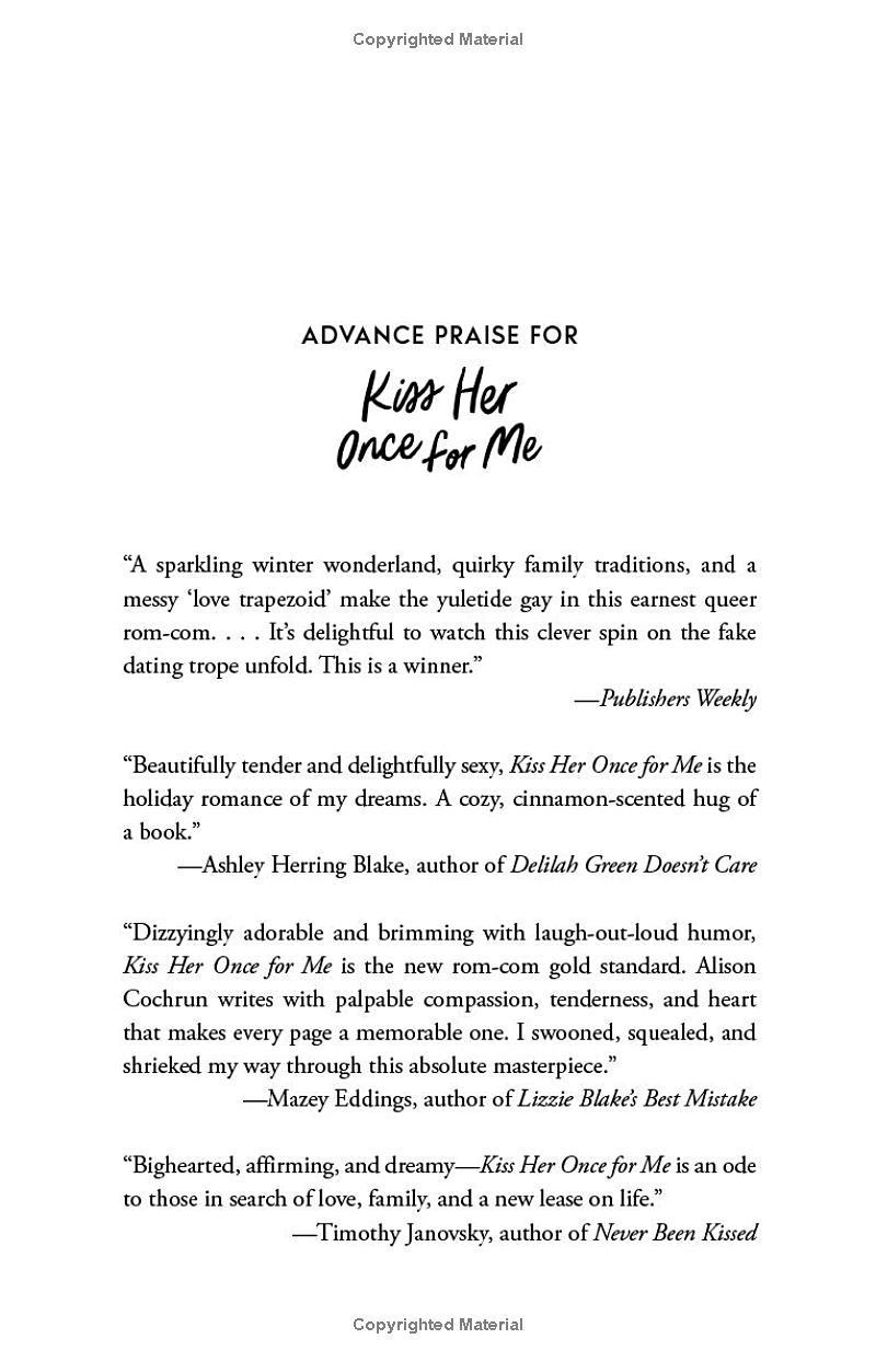 Sách ngoại văn: Kiss Her Once For Me