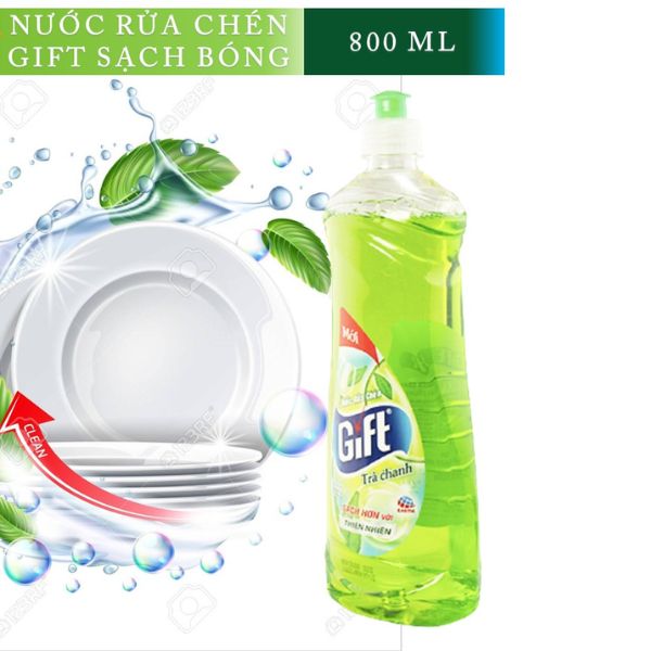 Nước rửa chén Gift  800g