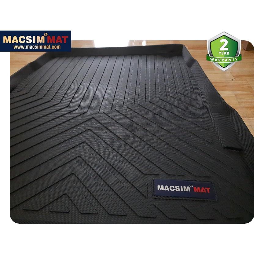 Thảm lót cốp xe ô tô Mercedes S class S400L/S320L 2014-2020 nhãn hiệu Macsim chất liệu TPV cao cấp màu đen