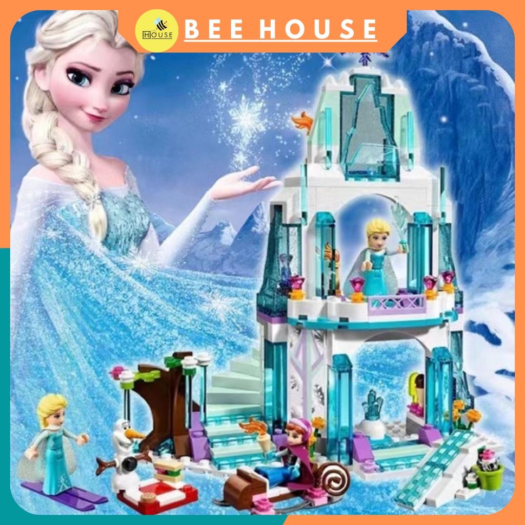ĐỒ CHƠI XẾP HÌNH LẮP RÁP ELSA NỮ HOÀNG BĂNG GIÁ BỘ LẮP RÁP LÂU ĐÀI TUYẾT DC35H0112