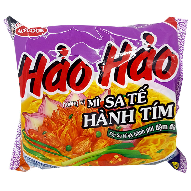 Thùng Mì Gói Hảo Hảo Hương Vị Satế Hành Tím (30 gói)