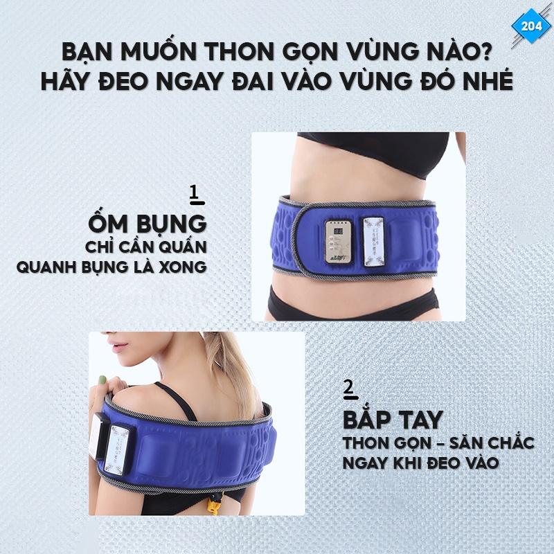 Đai Massage Rung Nhiều Chức Năng Chế Độ Rung Phù Hợp Sử Dụng Mọi Lứa Tuổi 203 204