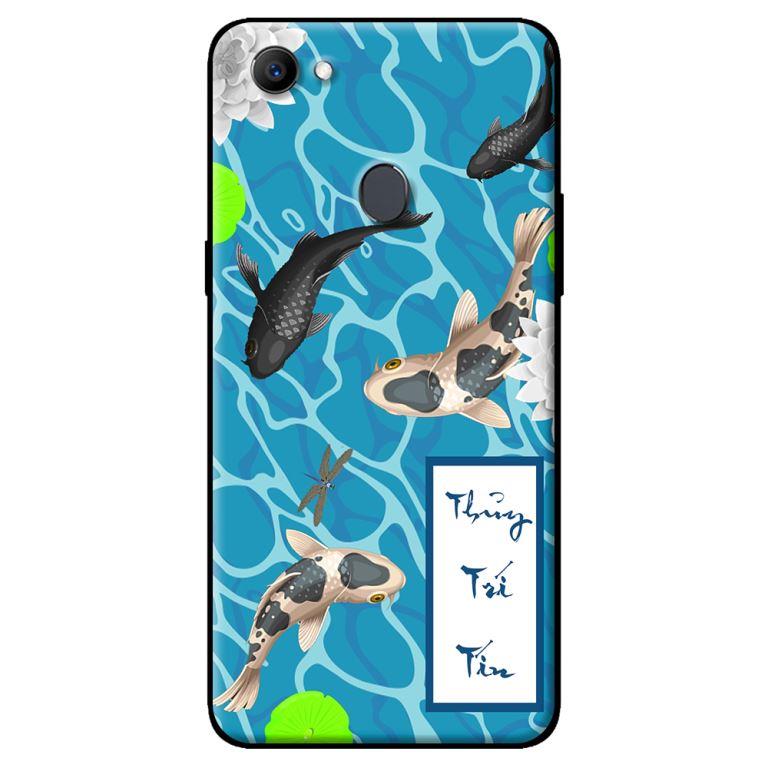Ốp in cho Oppo F7 Cá Koi Thủy - Hàng chính hãng